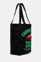 Хлопковая сумка Carhartt WIP Canvas Graphic Tote I033975.34IXX чёрный AW25