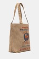 Carhartt WIP torebka bawełniana Canvas Graphic Tote I033975.34GXX brązowy AW25