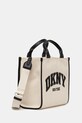Dkny torebka bawełniana R52AGR57 beżowy AW25