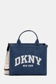 Dkny torebka jeansowa tekstylny niebieski R52ADR57