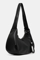 GANNI torebka skórzana Hobo Medium A6837 czarny AW25