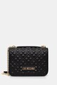 Love Moschino torebka aplikacja czarny JC4000PP1NLA0000