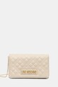 Love Moschino torebka nie mieści A4 beżowy JC4079PP1NLA0110