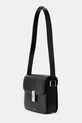 Δερμάτινη τσάντα A.P.C. Sac Grace PXBVN.F61412 μαύρο AW25