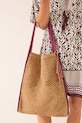 Plážová taška women'secret zmestí A4 béžová 4382369