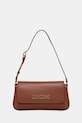 Love Moschino torebka nie mieści A4 brązowy JC4058PP1NLO0312