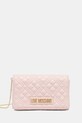 Love Moschino torebka aplikacja różowy JC4079PP1NLA0601