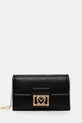 Love Moschino torebka nie mieści A4 czarny JC4093PP1NLI0000