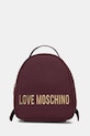 Love Moschino plecak aplikacja fioletowy JC4197PP1NKD0552