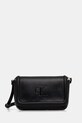 Torba Calvin Klein bez uzorka crna LV04F1027G