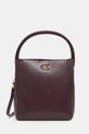 Calvin Klein torebka nie mieści A4 fioletowy LV04F3174G
