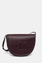 Calvin Klein torebka nie mieści A4 bordowy LV04F3221G