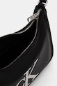 Calvin Klein baguette torbica ženska iz umetnega usnja LV04F3230G črna