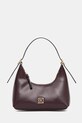 Calvin Klein torebka skórzana skóra licowa fioletowy LV04F3263G