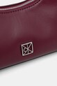 Usnjena torbica Calvin Klein bordo LV04F3263G