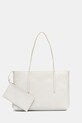 Calvin Klein torebka mieści A4 biały LV04F3266G
