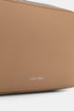 Calvin Klein geantă crossbody pentru femei, cu imitație de piele bej LV04F3276G