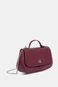 Calvin Klein torebka LV04F3282G bordowy AW25