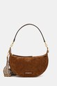Gianni Chiarini torebka zamszowa AISHA nie mieści A4 brązowy BS.12050.CM