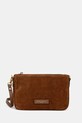 Gianni Chiarini torebka zamszowa NORA POUCH nie mieści A4 brązowy BS.10224.CM
