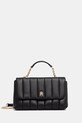 Τσάντα Tommy Hilfiger απομίμηση λείου δέρματος μαύρο AW0AW17669