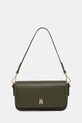 Tommy Hilfiger torebka nie mieści A4 zielony AW0AW17677