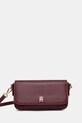 Tommy Hilfiger torebka nie mieści A4 bordowy AW0AW17677