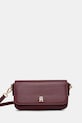 Tommy Hilfiger torebka nie mieści A4 bordowy AW0AW17677