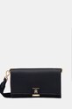 Τσάντα Tommy Hilfiger λείο δέρμα σκούρο μπλε AW0AW17678