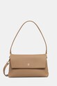 Τσάντα Tommy Hilfiger συνθετικό καφέ AW0AW17695