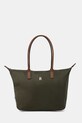 Tommy Hilfiger torebka skóra licowa zielony AW0AW17711