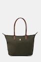Torba Tommy Hilfiger bez uzorka zelena AW0AW17711