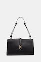 Τσάντα Tommy Hilfiger απομίμηση λείου δέρματος μαύρο AW0AW17718