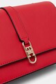 Tommy Hilfiger listonoszka damska z imitacji skóry czerwony AW0AW17723