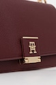 Kabelka Tommy Hilfiger burgundské AW0AW17726