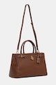 Δερμάτινη τσάντα Tommy Hilfiger AW0AW17925 καφέ AW25