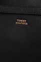 Δερμάτινη τσάντα Tommy Hilfiger AW0AW17925 μαύρο