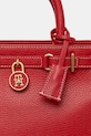 Tommy Hilfiger torebka tote damska skórzana czerwony AW0AW17926