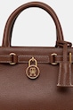 Akcesoria Tommy Hilfiger torebka tote damska skórzana AW0AW17926 brązowy
