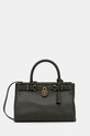 Tommy Hilfiger torebka skórzana skóra licowa zielony AW0AW17926