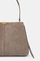 Akcesoria Tommy Hilfiger torebka zamszowa AW0AW18201 brązowy