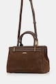 Doplnky Semišová kabelka Tommy Hilfiger AW0AW18202 hnedá