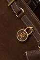 Τσάντα σουέτ Tommy Hilfiger καφέ AW0AW18202