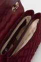 Guess geantă din catifea GIULLY HWCG96.73200 burgundia