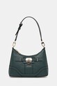 Guess torebka GREYSON nie mieści A4 zielony HWBG92.06180
