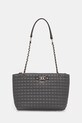 Guess torebka NADIRA nie mieści A4 szary HWQG84.24220