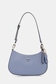 Τσάντα Guess NOELLE απομίμηση λείου δέρματος μπλε HWZG96.72180