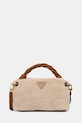 Guess torebka SHAIDA nie mieści A4 beżowy HWWB81.43110