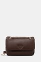 Guess torebka SUNETRA nie mieści A4 brązowy HWNG75.34210