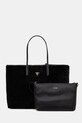 Guess torebka VICTTORIA mieści A4 czarny HWWS95.14290